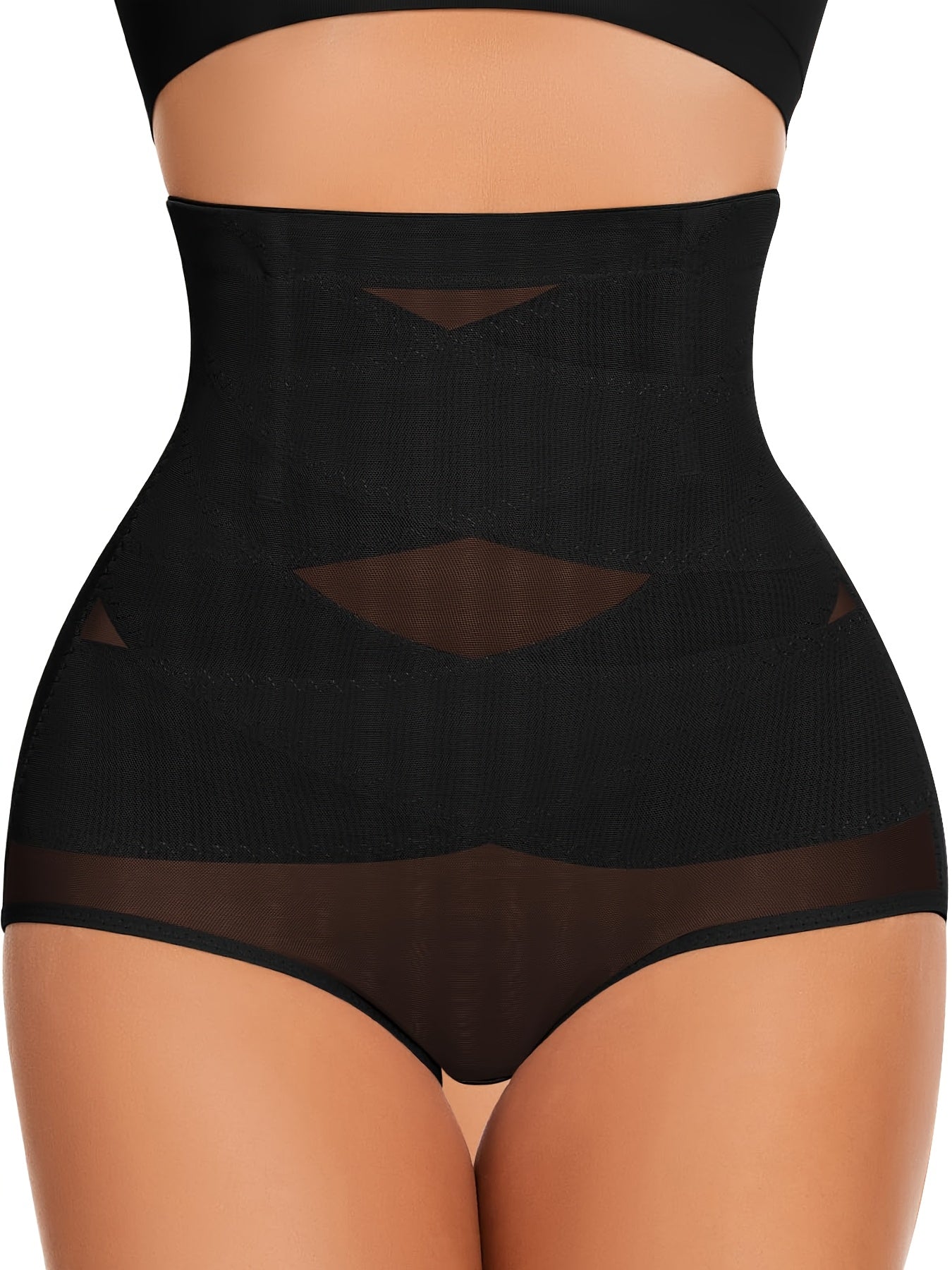 Women's Apricot Polyester High-Waist Underwear - product view 13