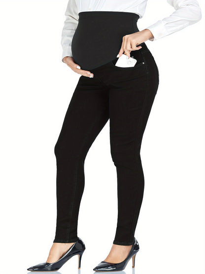 Women's High-Waist Skinny Jeans - Vintage Pocket Detail Stretch detail image - detail view 3
