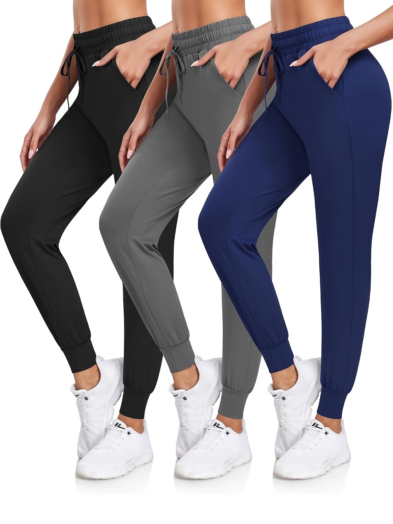 Women's Jogger Pants - Drawstring Waist With Pockets 22 product image