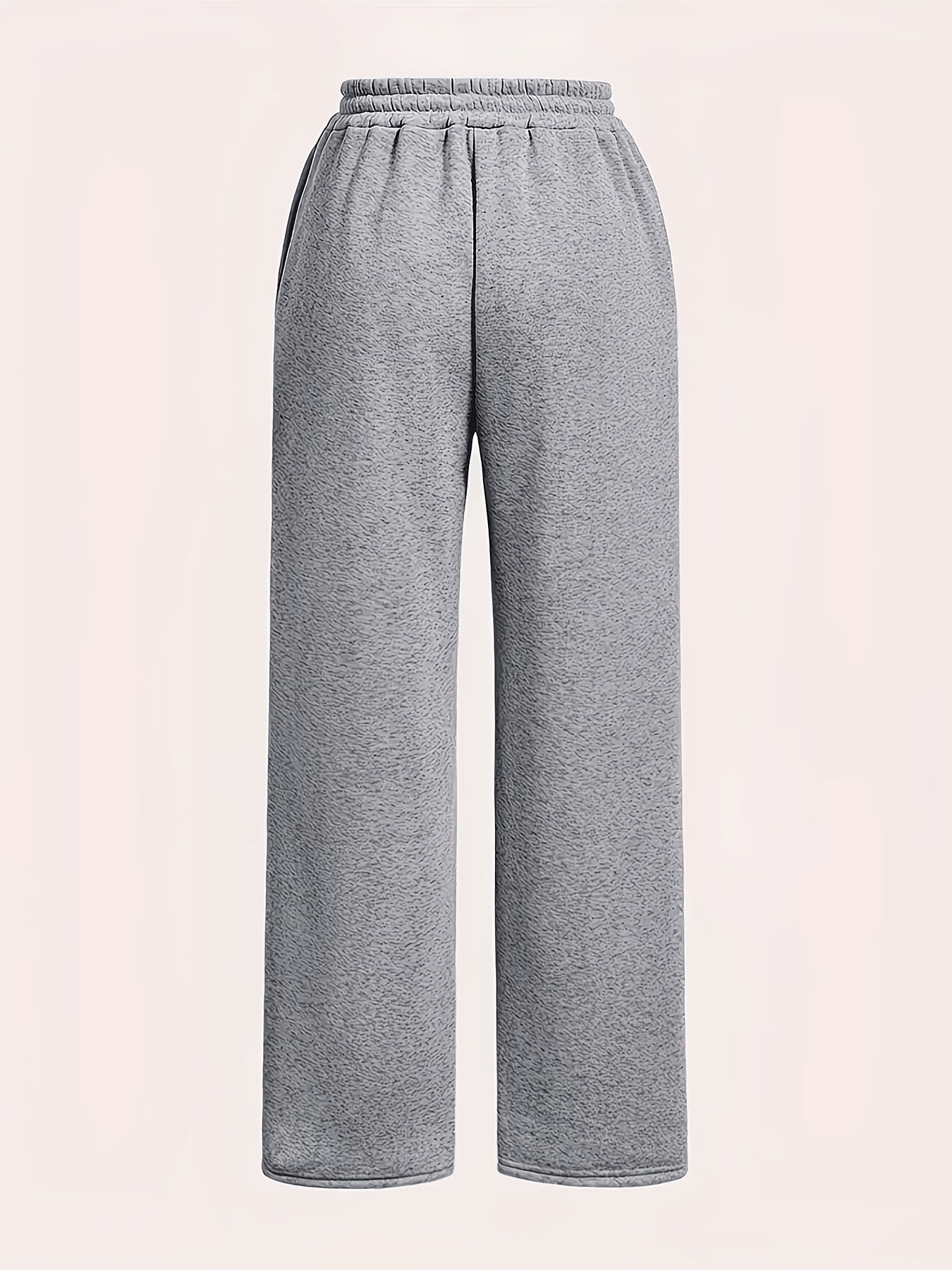 Women's Jogger Pants - Elastic Waist With Pockets
