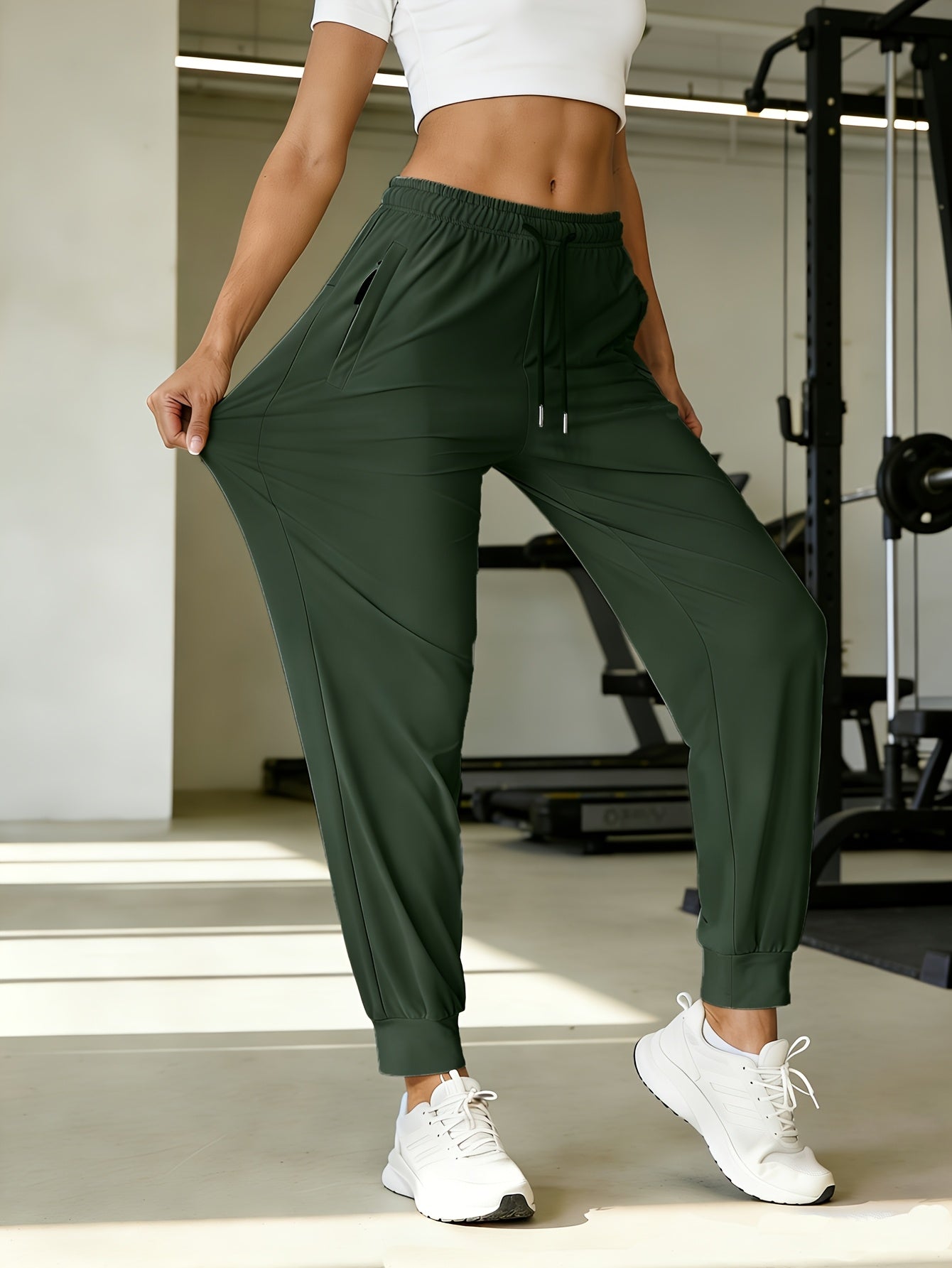 Women's Jogger Pants - High Waist Relaxed fit 45 product image