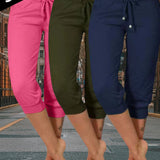Rose red + navy blue + green