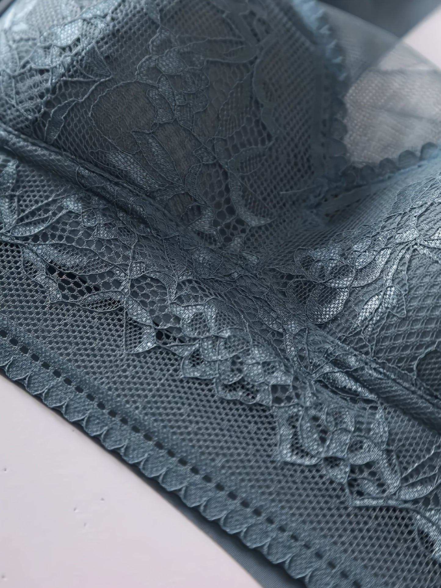 Women's Lace Bralette - 5-Pack Fixed Padding, Everyday Support