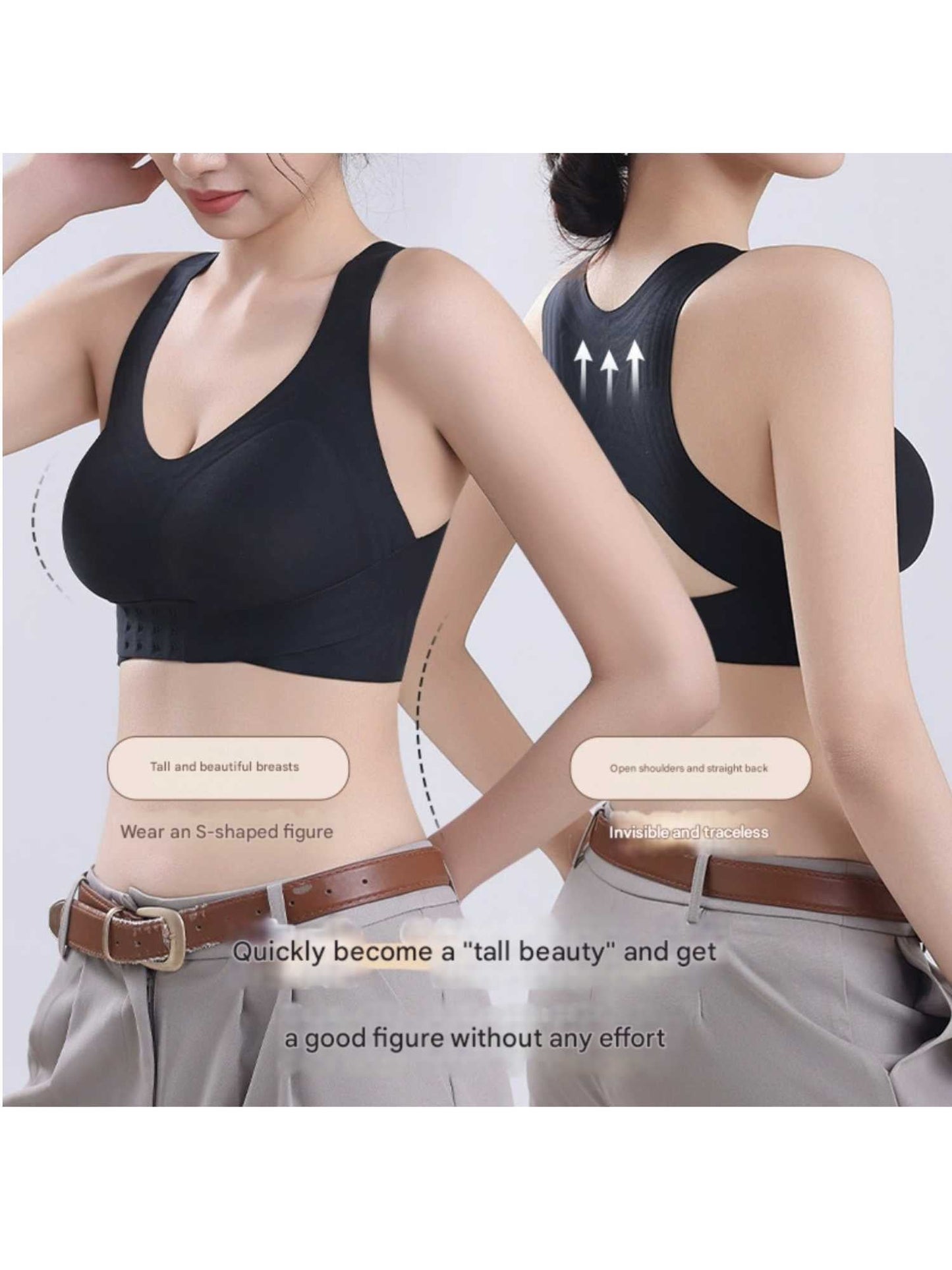 Women's Lightweight Posture Corrector - Upper Back Support Garment