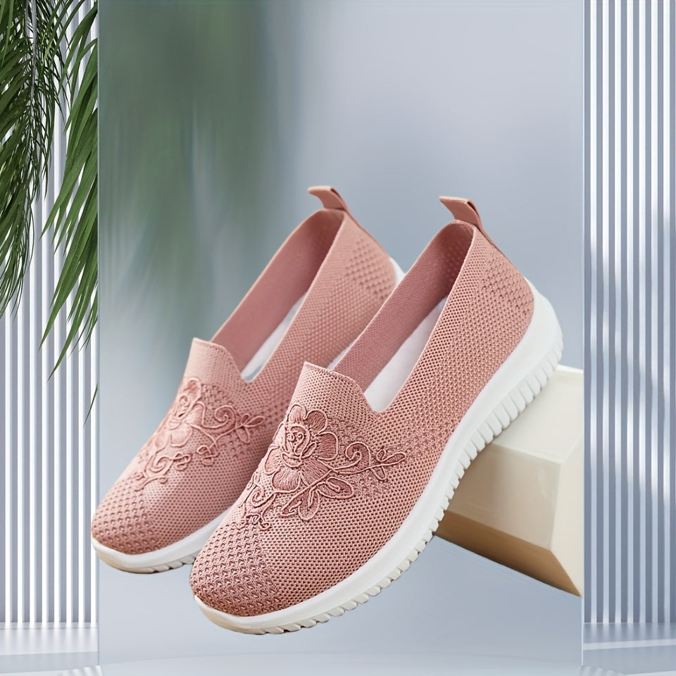 Women's Black Mesh Shoes - product view 5