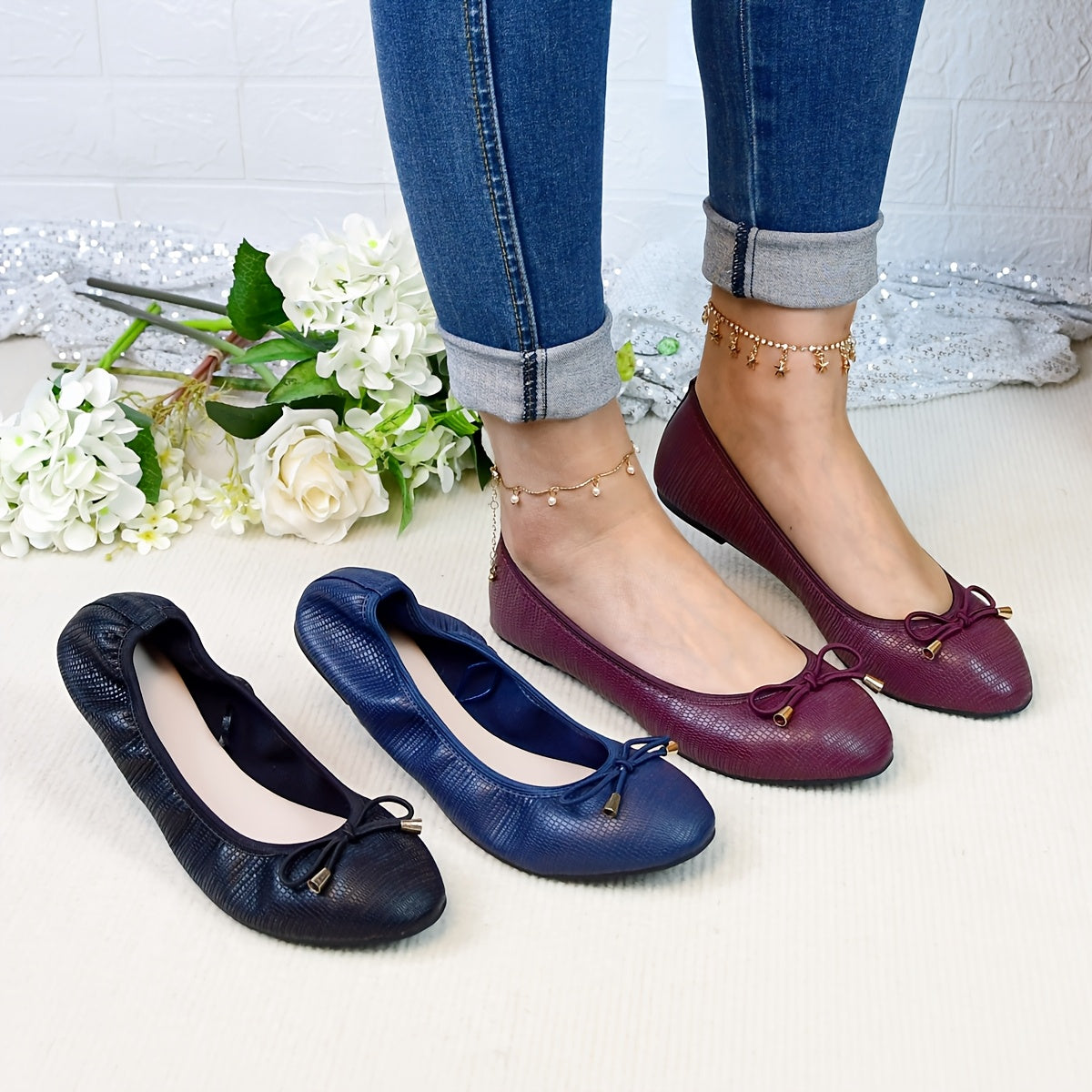 Women's Loafers & Slip-Ons – Breathable Mesh Everyday Wear 44