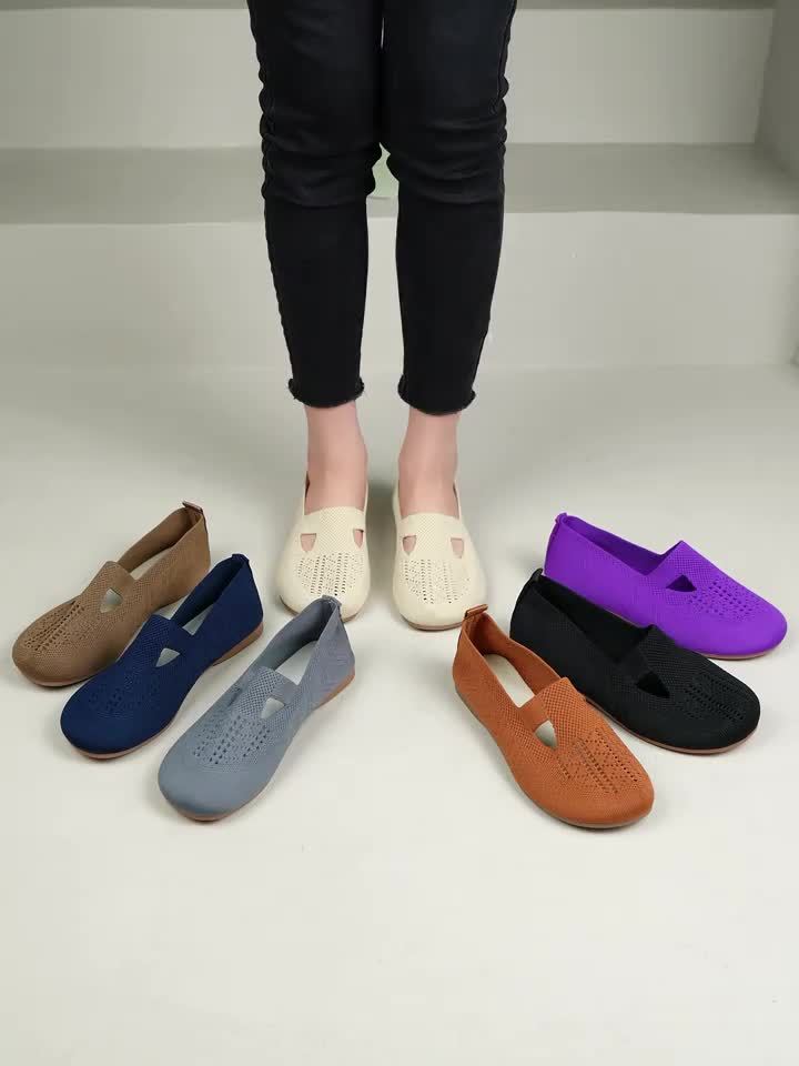 Women's Loafers & Slip-Ons – Breathable Mesh Lightweight for Everyday Wear