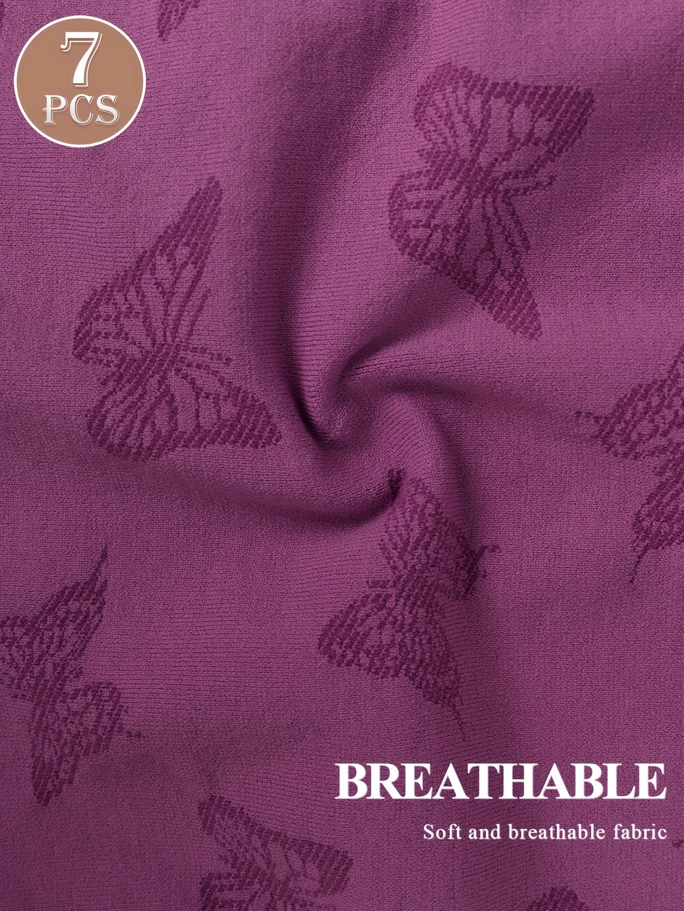 Women's Low-Rise Briefs - Butterfly Print Everyday Comfort