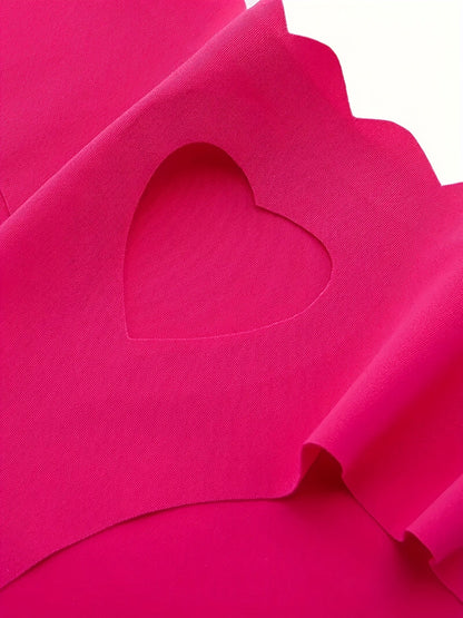 Women's Low-Rise Seamless Thongs - Heart Detail Daily Comfort