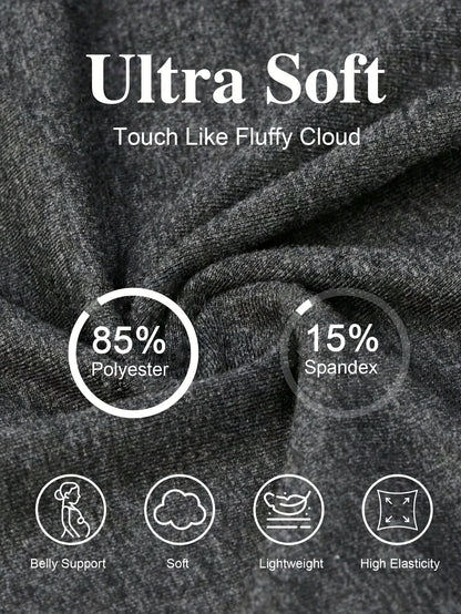 Women's Maternity Leggings - High-Waist Fit 358053 detail image - detail view 5