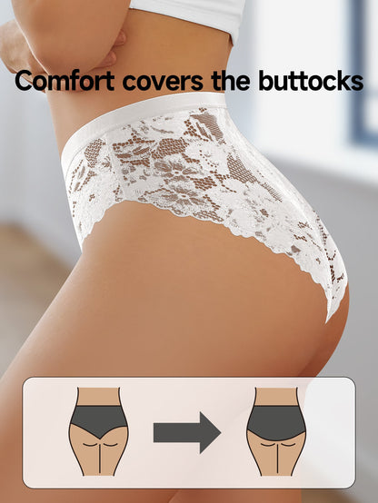Women's Mid-Rise Briefs - Lace Everyday Comfort Style 1749