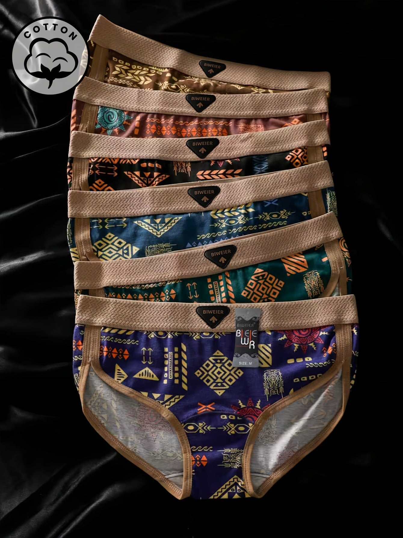 Women's Mixed colors Printed Underwear - product view 4