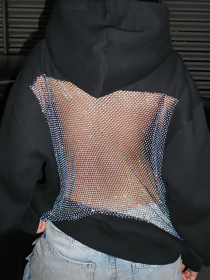 Women's Mixed colors Mesh Long-Sleeve Top - product view 11