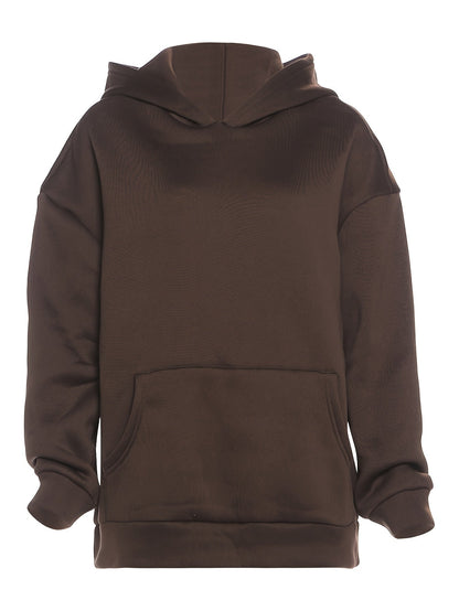 Women's Openwork Pullover Hoodie detail image - detail view 5