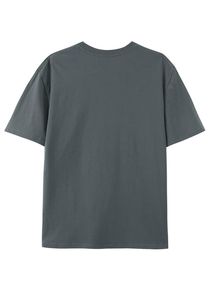 Women's Oversized T-Shirt - Round Neck Short Sleeve Weekend Style detail image - detail view 6