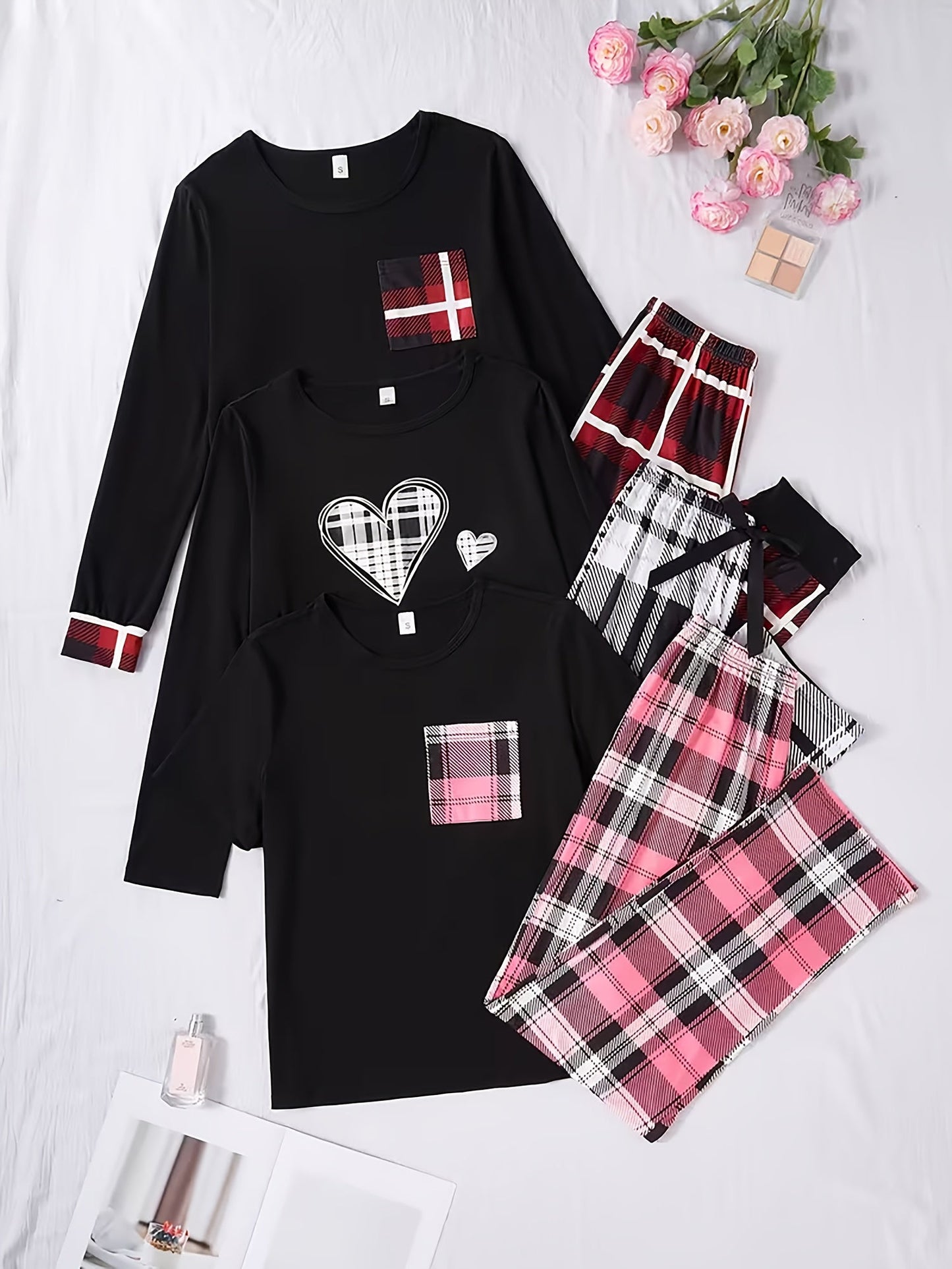 Women's Pajama Set - Coordinated Multi-Piece Sleepwear Style 9909