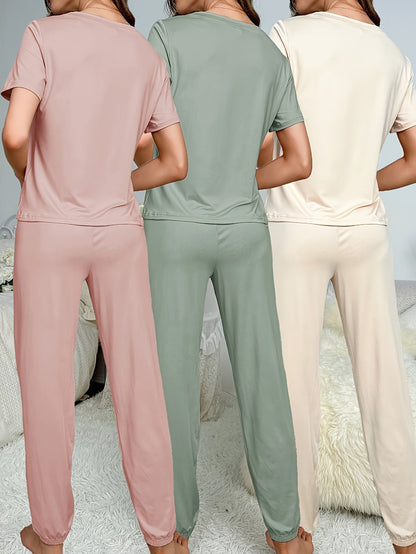 Women's Pajama Set - Coordinated Style Style 28044005