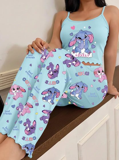 Women's Pajama Set - Graphic Print 781861