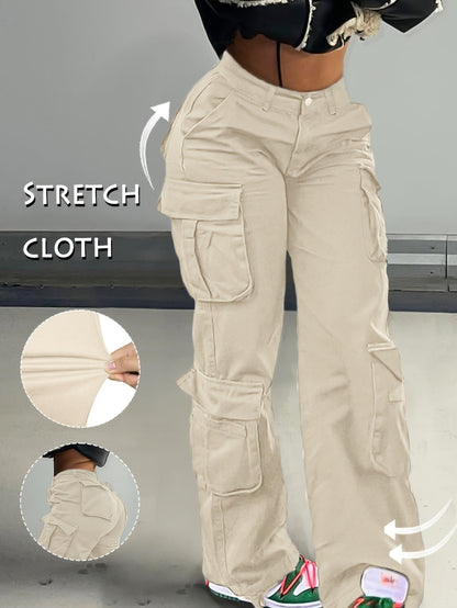 Apricot Denim Pants - product view 7