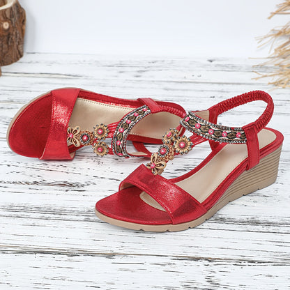 Women's Red Shoes - product view 1
