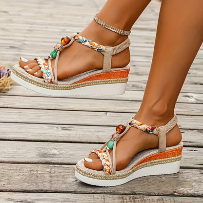 Women's Platform Sandals – Slip-On for Beach & Water