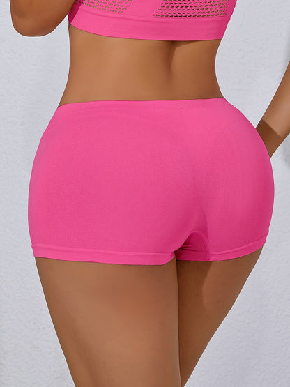 Women’s Plus Size Seamless Boyshorts - Smooth No-Show Fit
