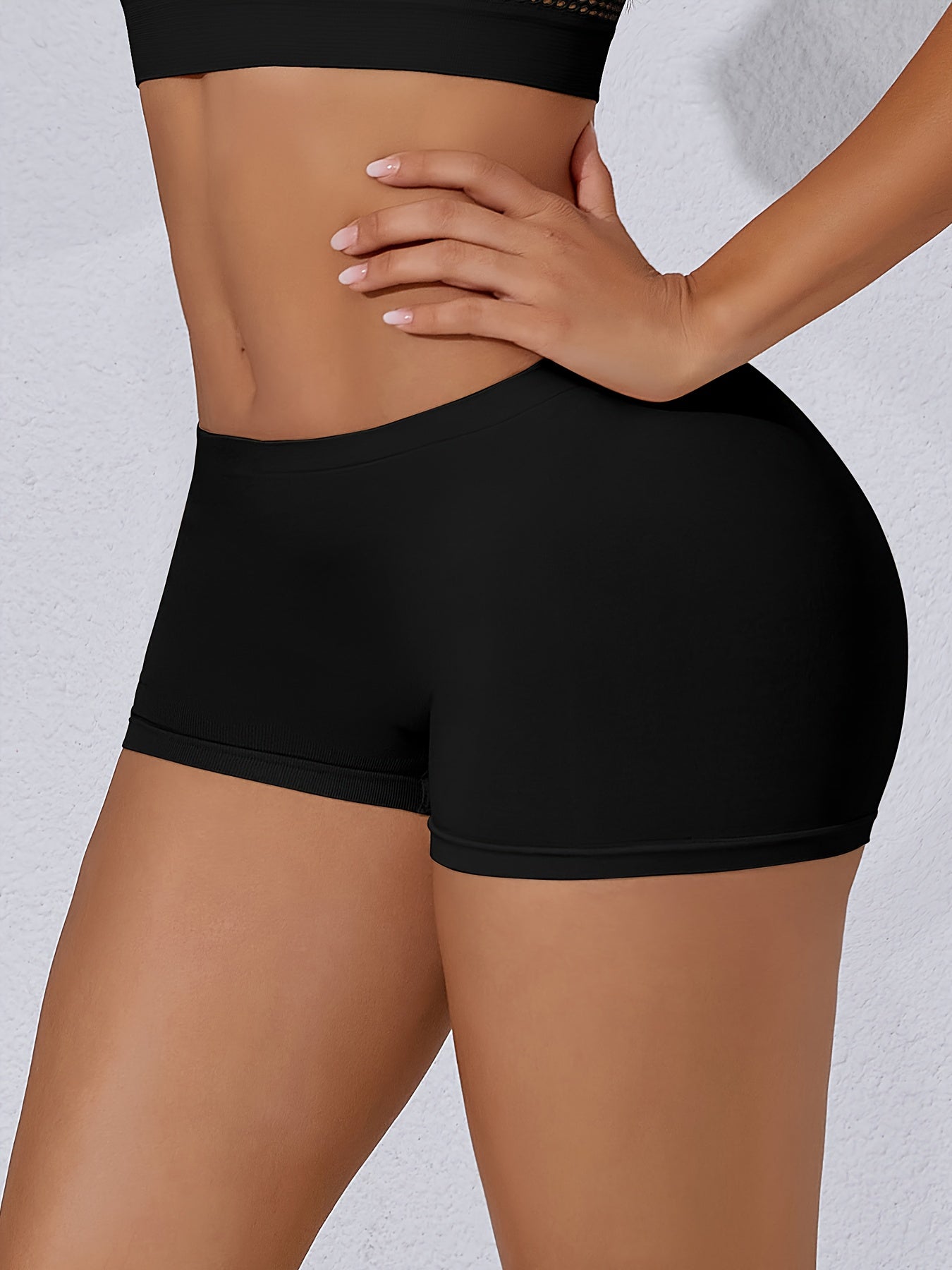 Women’s Plus Size Seamless Boyshorts - Smooth No-Show Fit
