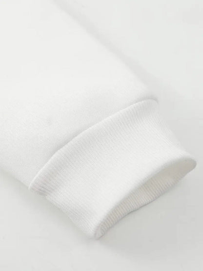 Women's Relaxed Graphic Pullover Hoodie Everyday 093 detail image - detail view 8