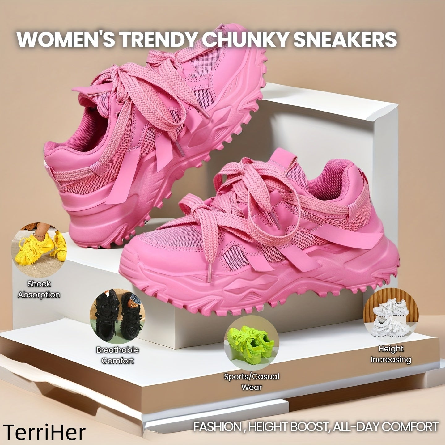 Women's Running Shoes – Breathable for Active Days 05253