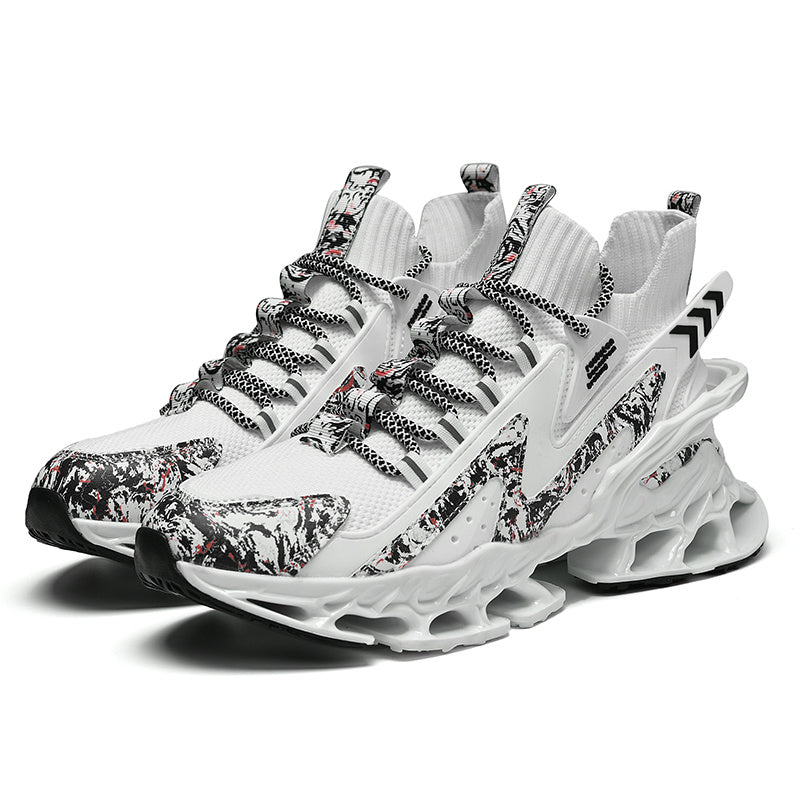 Women's White Lace Shoes - product view 3