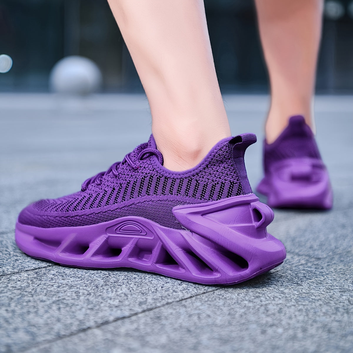 Women's Running Shoes – Breathable Mesh Non-Slip Sole for Active Days detail image - detail view 4