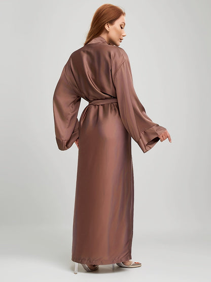 Women's Satin Robe - Satin Comfort