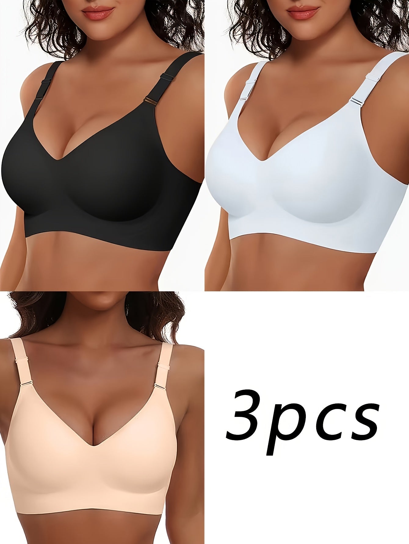 Women's Seamless Bra - Regular Fit Style 4645