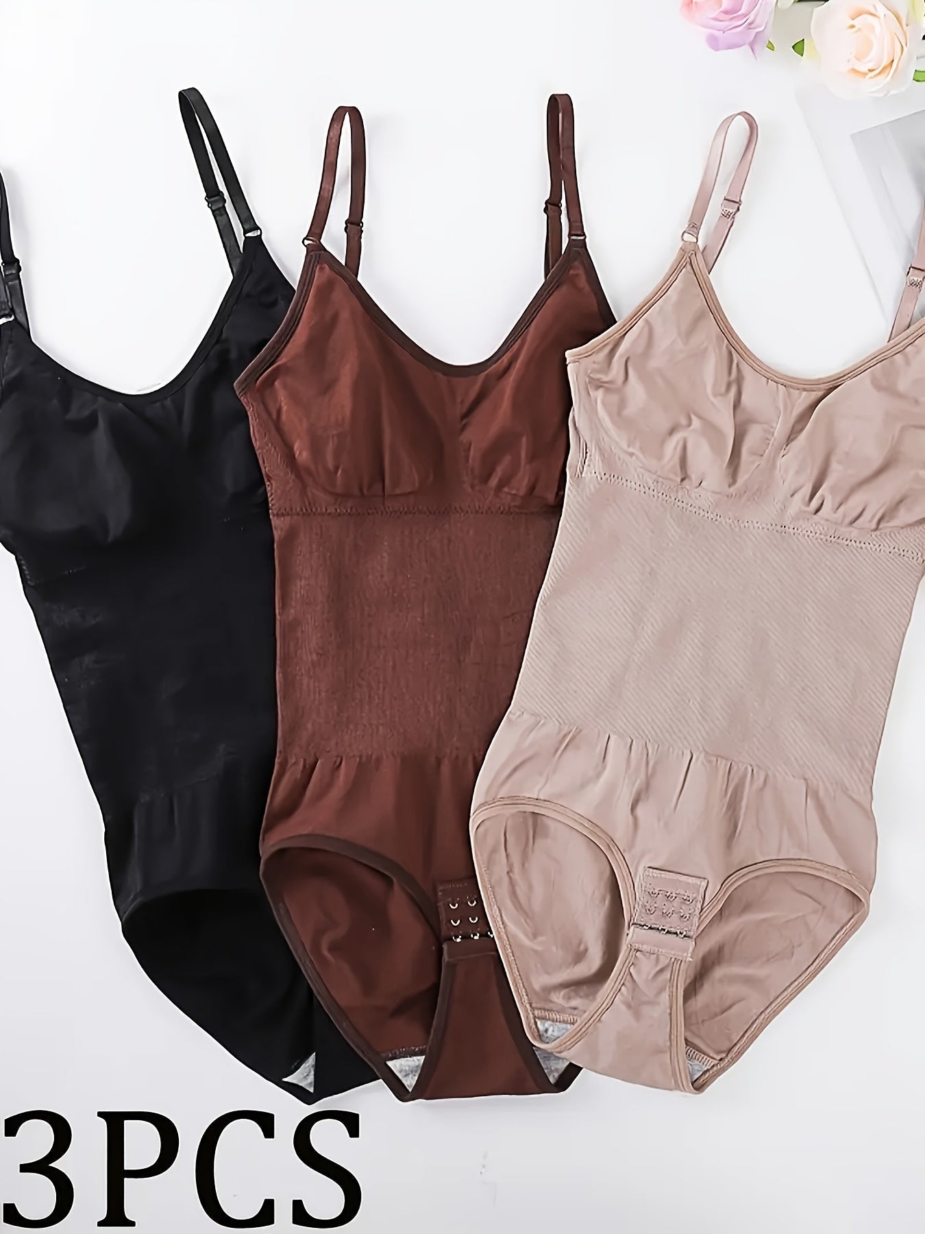 Women's Seamless Shapewear Bodysuit - Regular Fit Style 8117