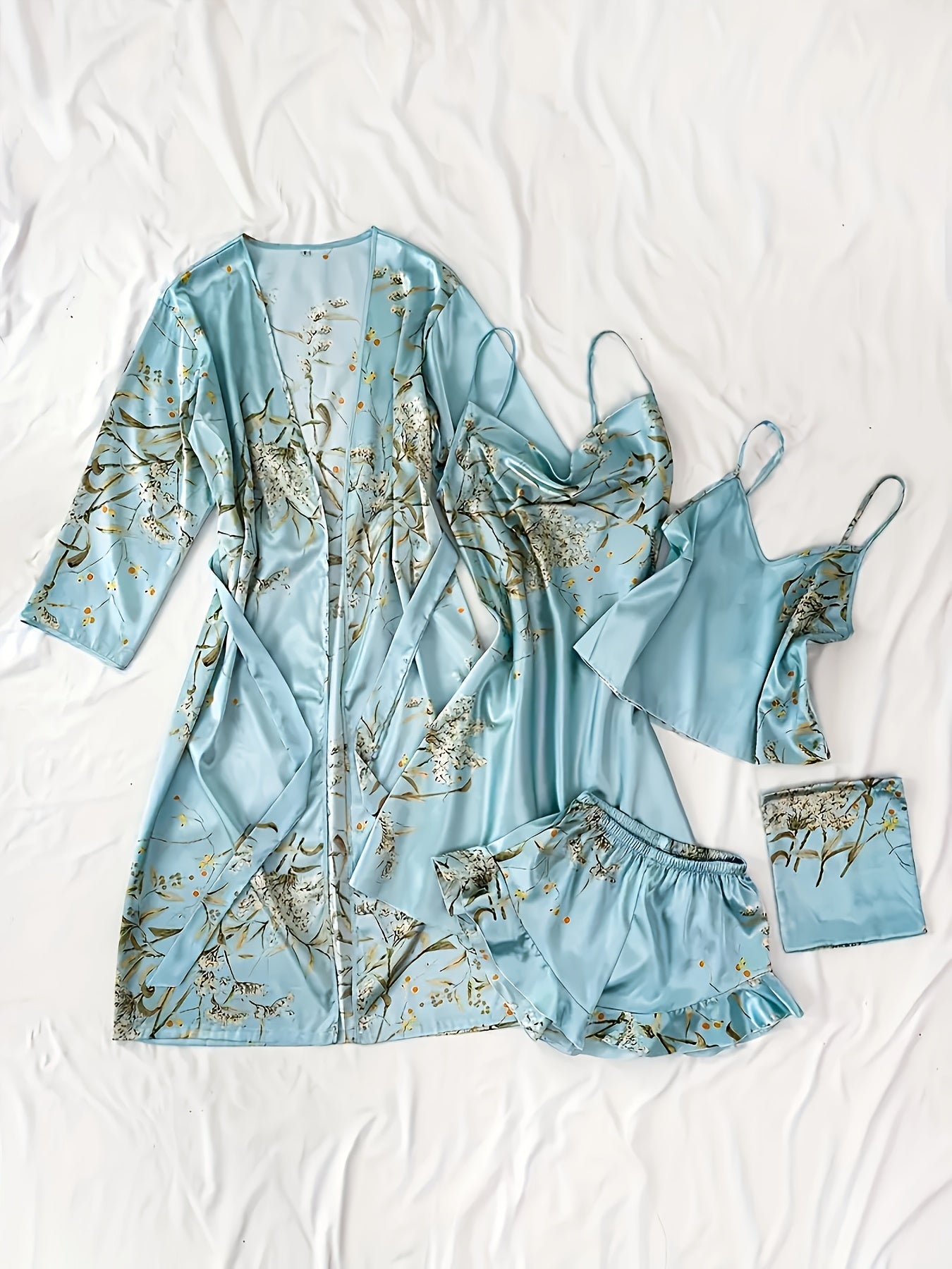 Women's Shorts Outfit Set - Printed Style 289701