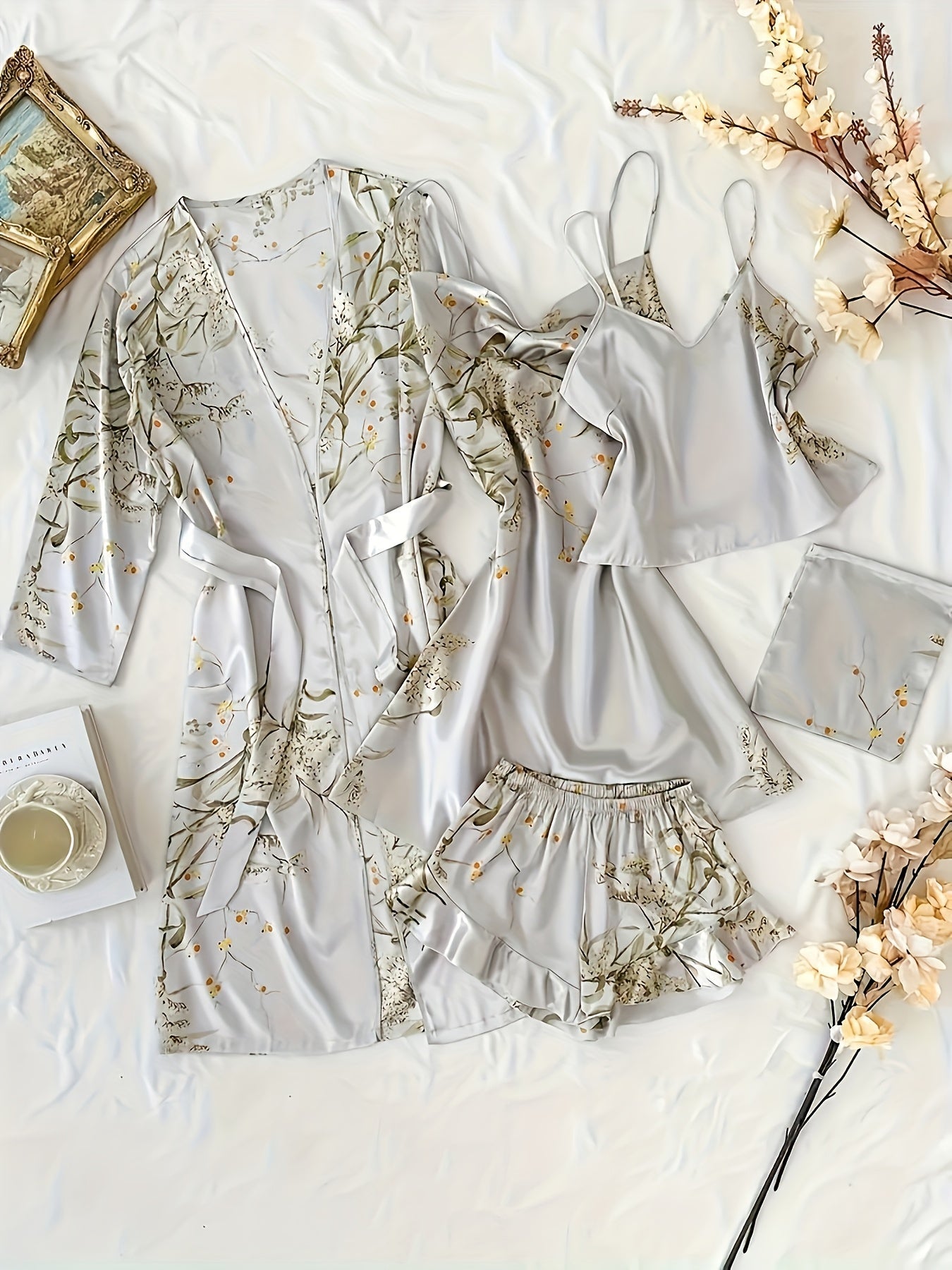 Women's Shorts Outfit Set - Printed Style 289701