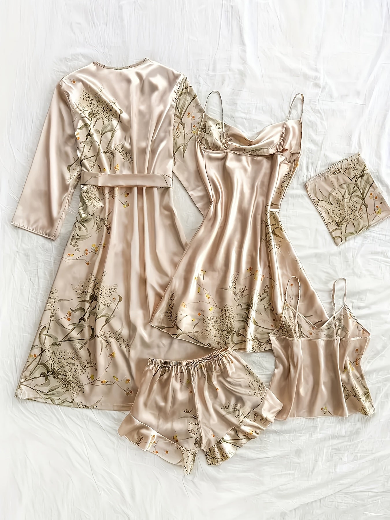 Women's Shorts Outfit Set - Printed Style 289701