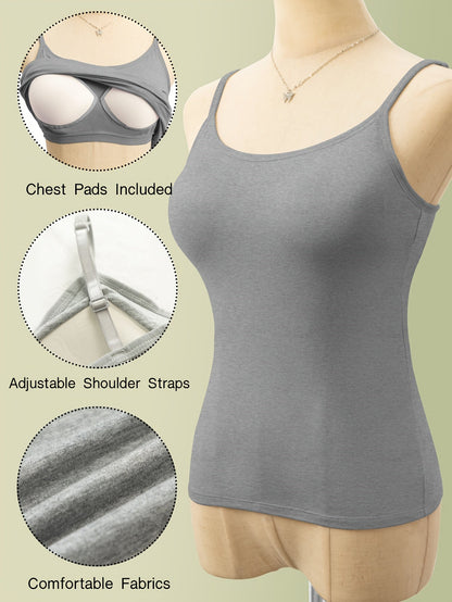 Women's Black Viscose Sleeveless Tank Top - product view 18