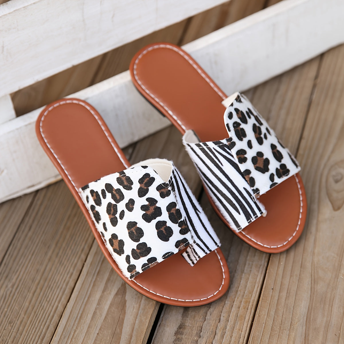Women's Leopard Print Printed Shoes - product view 4