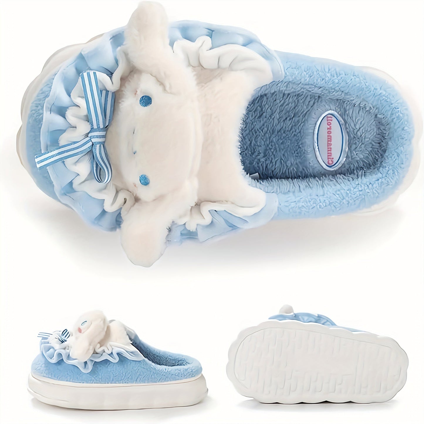 Women's Slippers – Non-Slip Plush Lined for Active Days