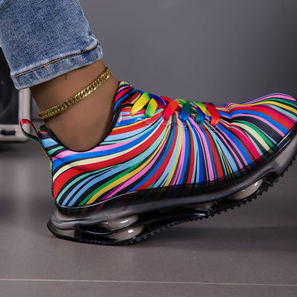 Women's Sneakers – Breathable Mesh Cushioned Comfort for Everyday Wear detail image - detail view 4