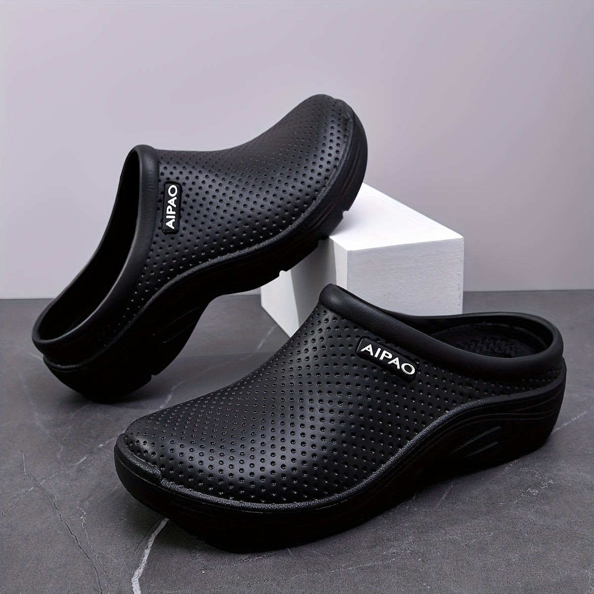 Women's Black Green Shoes - product view 2