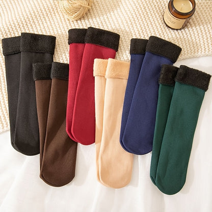 Women's Snow Boots - Breathable Mesh Plush Lined for Cold Weather