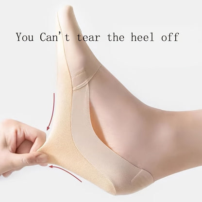 Women's Solid Color Ankle Socks - 10-Pair Pack