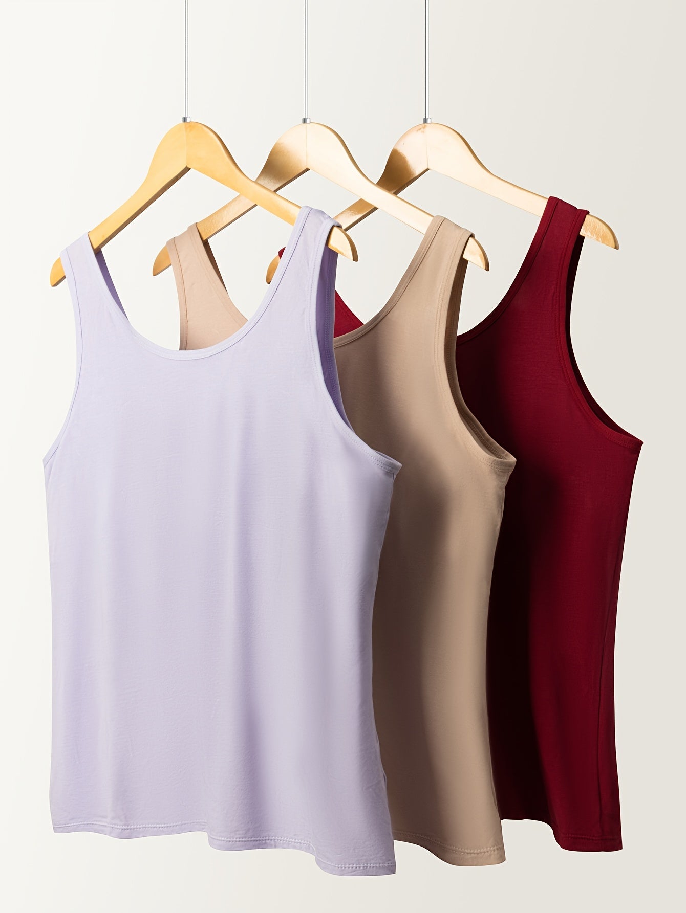 Women's Solid Color Camisole - Sleeveless 602341 detail image