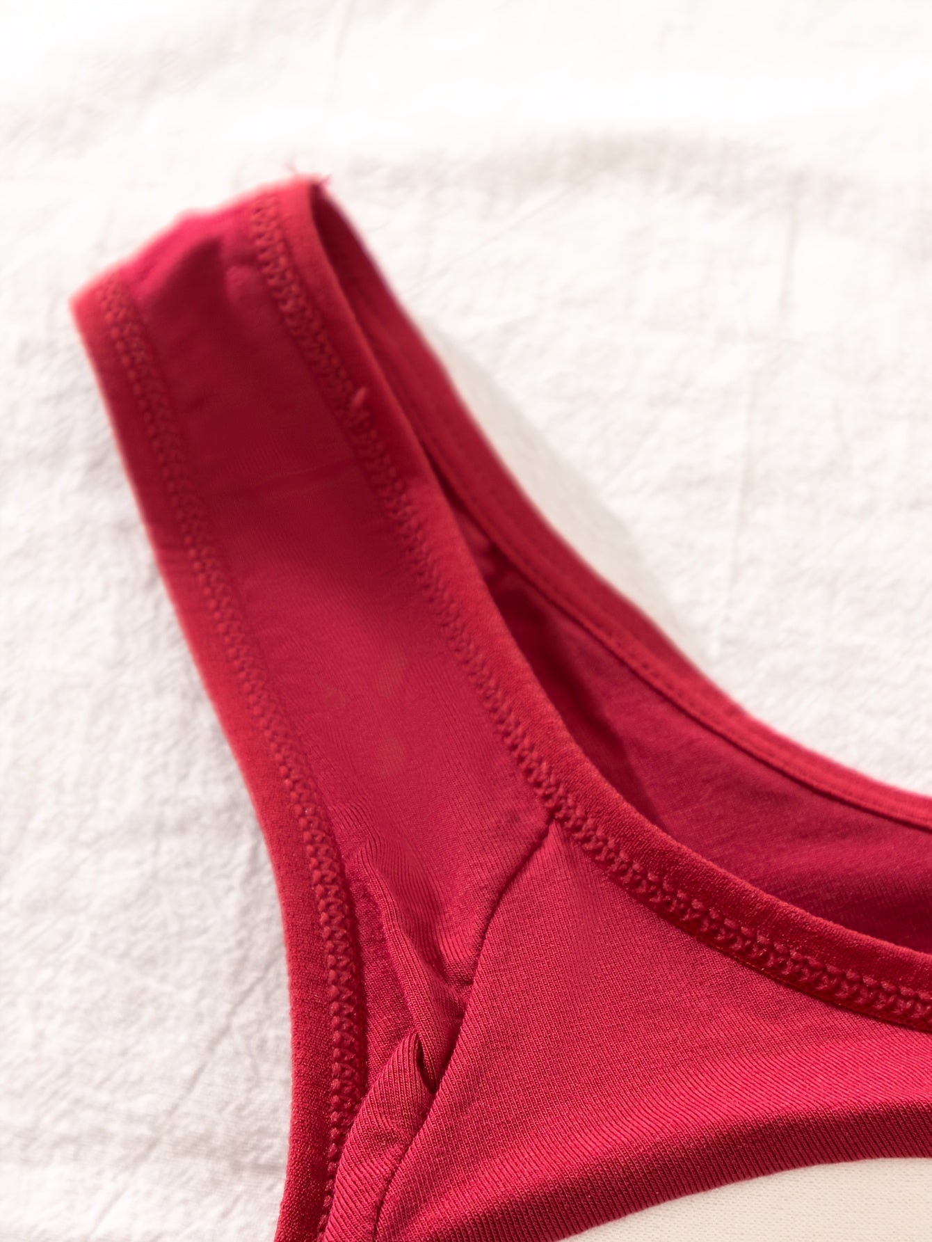 Women's Solid Color Camisole - Sleeveless 602341 detail image - detail view 5