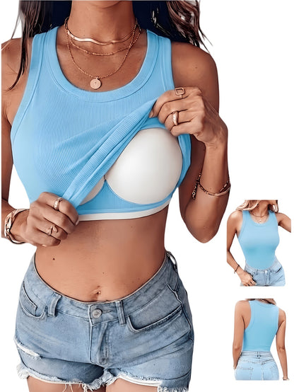 Women's Solid Color Performance Shirt - Short Sleeve 567141