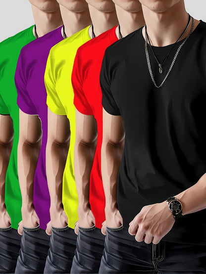 Women's Solid Color T-Shirt - Short Sleeve 440037