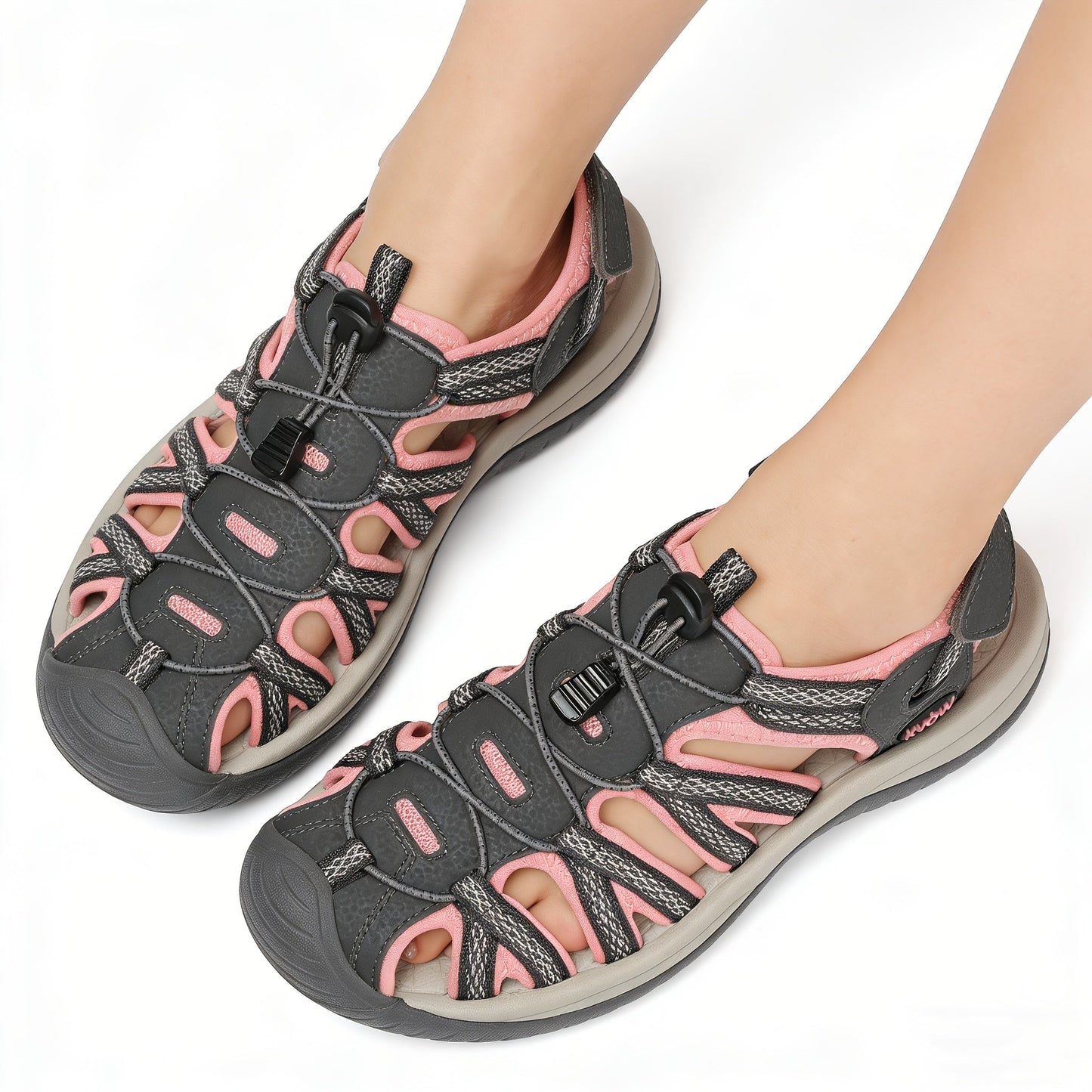 Women's Sport Sandals - Cushioned Comfort Lightweight for Outdoor & Travel