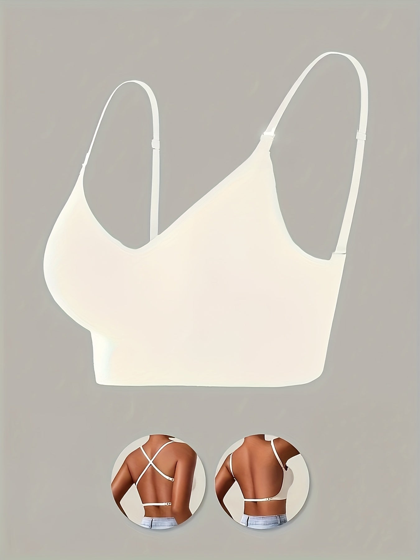 Women's Strapless Wireless Bra - 4-Pack Everyday Support